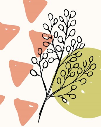 Framed Spring Organics 2 Print