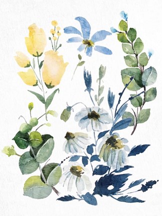 Framed Painted Spring 1 Print