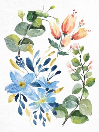 Framed Painted Spring 2 Print