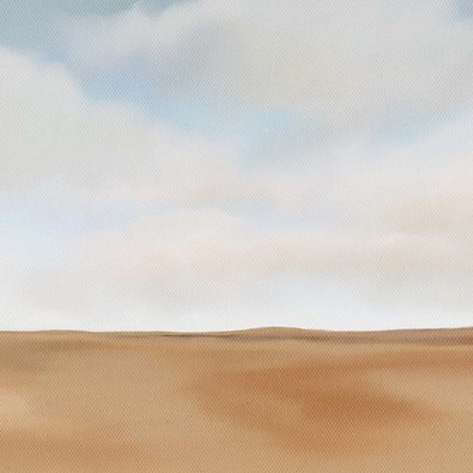 Framed Wheat Fields Print