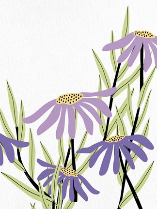 Framed Purple Power 2 Print