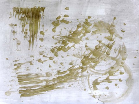 Framed Rings and Strokes 2 Print