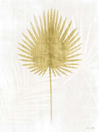 Framed Palm Silhouette 2 Print