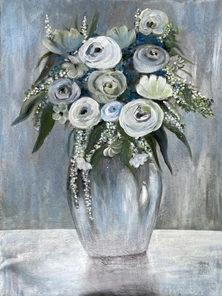 Framed Waiting Beauty 1 Print