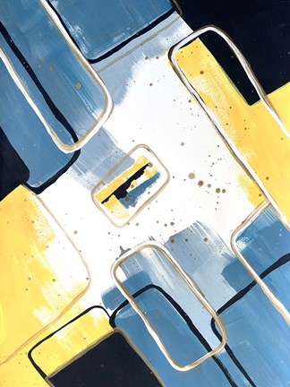 Framed Absentminded Emotion 1 Print