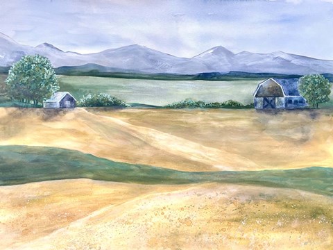 Framed Farmland Beauty 1 Print