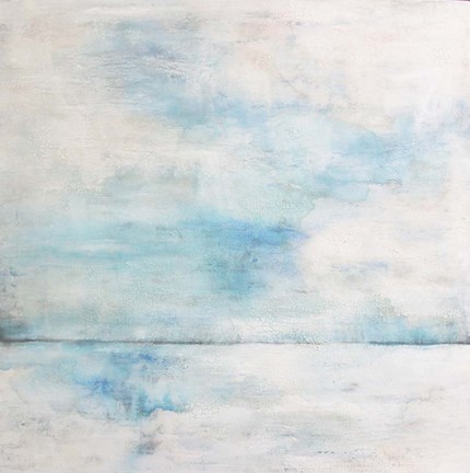 Framed Whiteout 2 Print