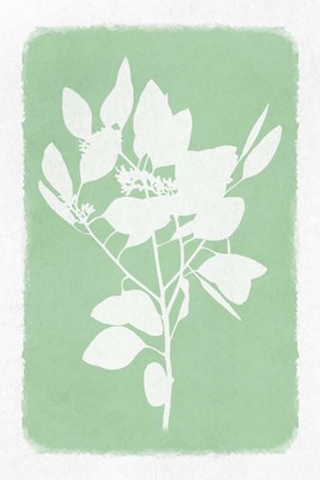 Framed Soft Botanical Feelings 1 Print