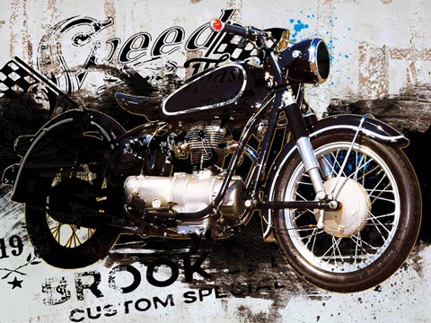 Framed Brooklyn Speedway Print