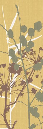 Framed Grasses 4 Print