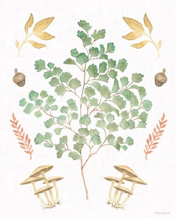 Framed Forest Finds VIII Print