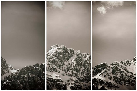 Framed Peak Panel Print