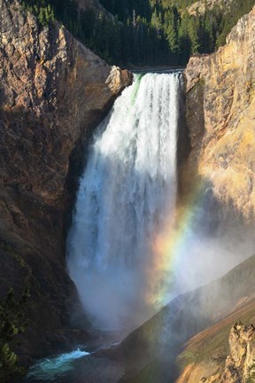 Framed Rainbow Lower Falls Print