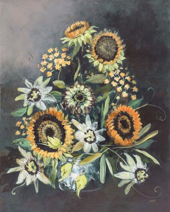 Framed Botanist Still Life No Blue Print