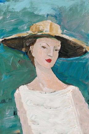 Framed Flea Market Portrait I v2 Print