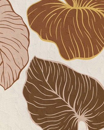 Framed Warm Palms 1 Print