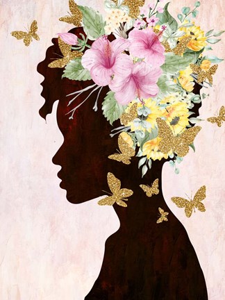 Framed Butterfly Flight 2 Print