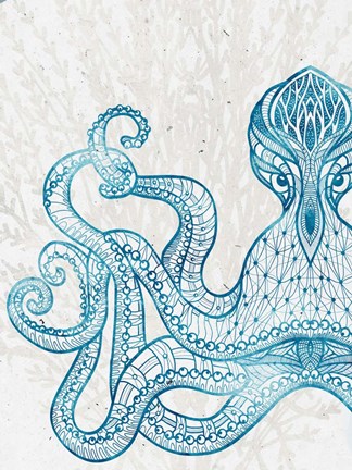 Framed Sea Creature 2 Print