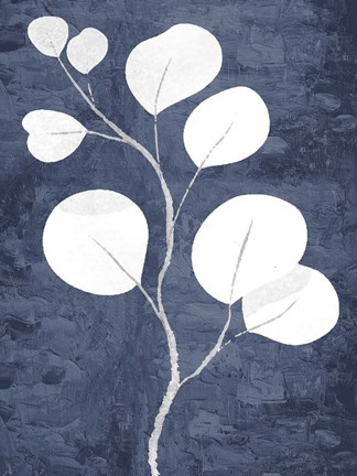 Framed On Blue 2 Print