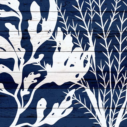 Framed Cobalt 1 Print