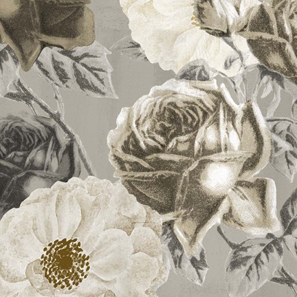 Framed Floral Square Print