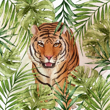 Framed Big Cats 1 Print