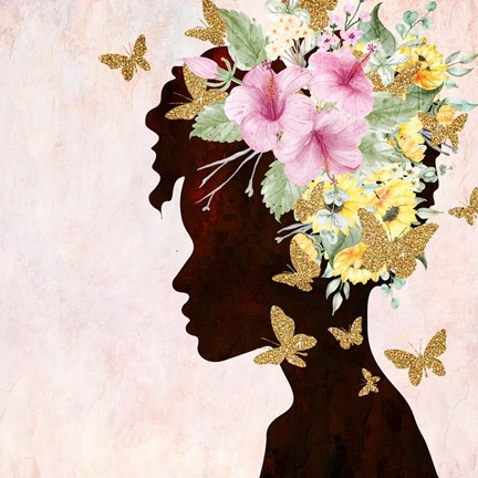 Framed Butterfly Flight 2 Print