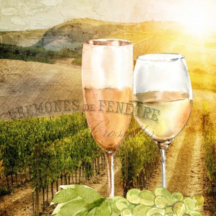 Framed Chateau 4 Print