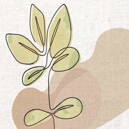 Framed Linen Pressed 1 Print