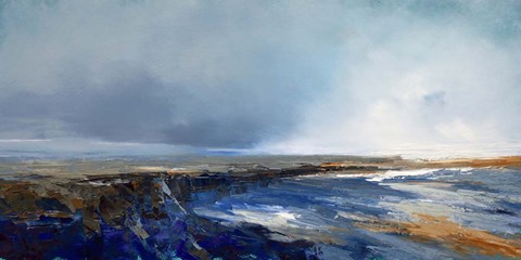 Framed Jagged Point Print