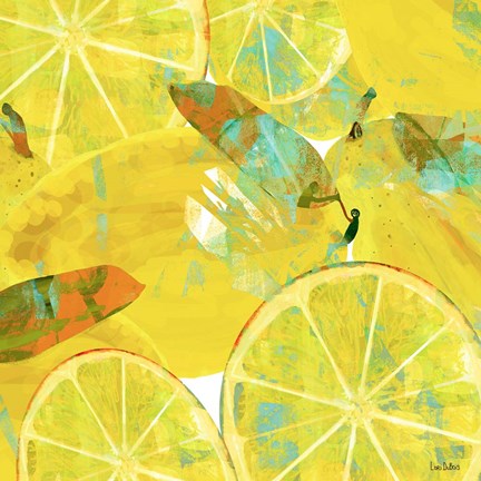 Framed Tropical Orchard 4 Print