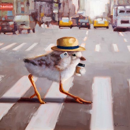 Framed Early Bird Print