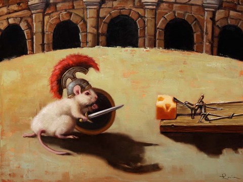 Framed Gladiator Print