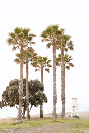 Framed Mediterranean Mirage Print