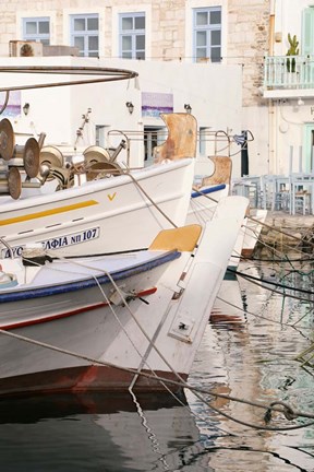 Framed Morning by The Fishing Port Print