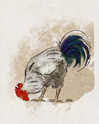 Framed Scratch Print