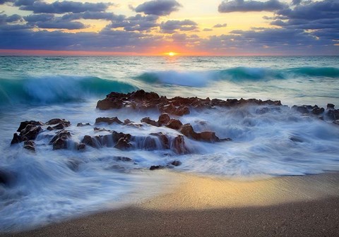 Framed Soft Sunrise Print