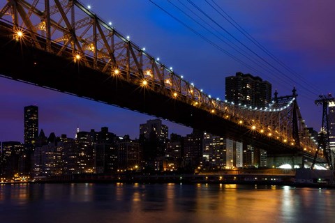 Framed Queensboro Bridge Print