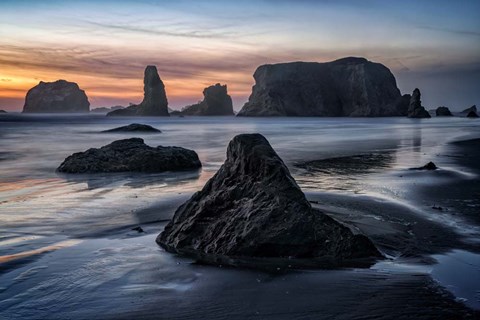 Framed Bandon Twilight Print