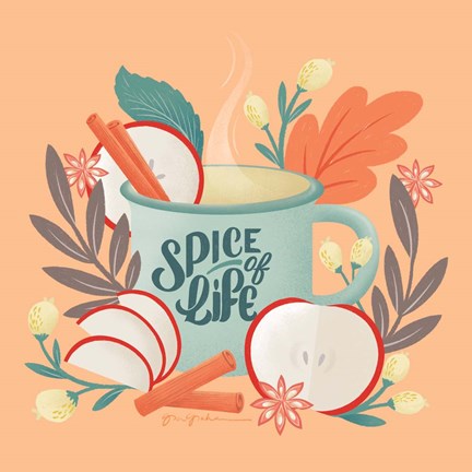 Framed Sweater Weather III Print