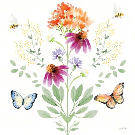 Framed Wild for Wildflowers VIII Print