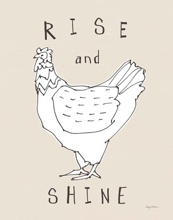 Framed Roost II Print