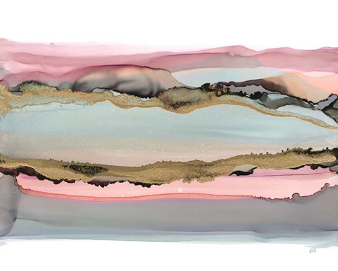 Framed Valley I Print