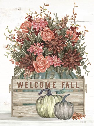 Framed Welcome Fall Print