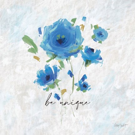 Framed Blueming 08 Print