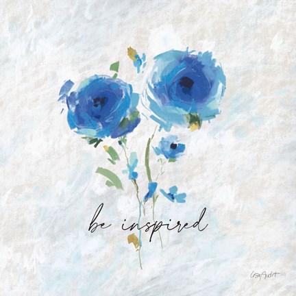 Framed Blueming 09 Print