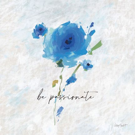 Framed Blueming 10 Print