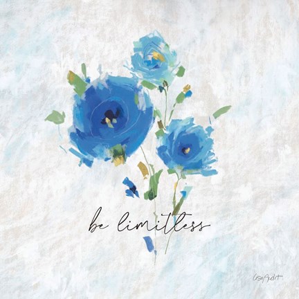 Framed Blueming 11 Print