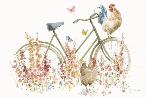 Framed Countryside XXXIV landscape Print