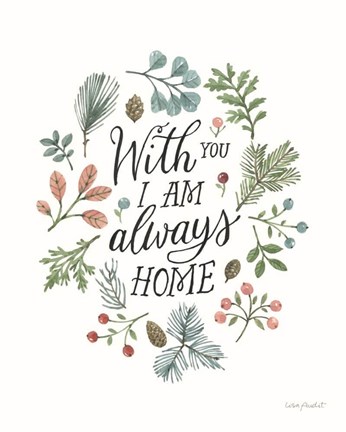 Framed Magical Winterland VII Print